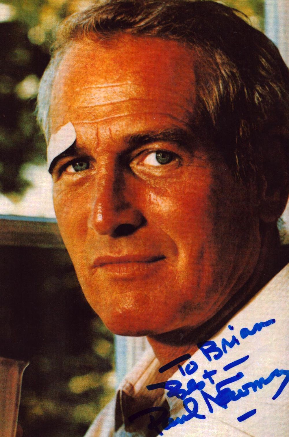 Lot 322: PAUL NEWMAN (1925-2008) Actor signed Photo .