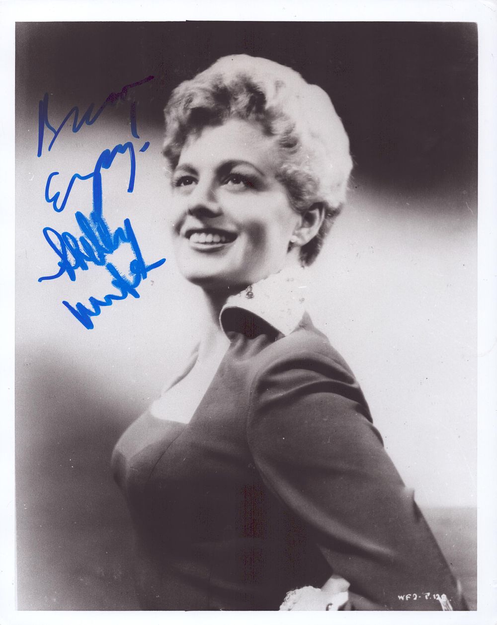Lot 338: SHELLY WINTERS (1920-2006) Actress signed 8x10 Photo .