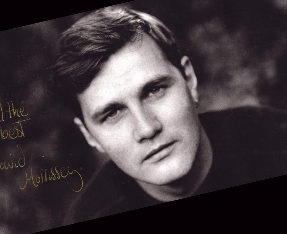 Lot 341: DAVID MORRISSEY Actor signed Photo .