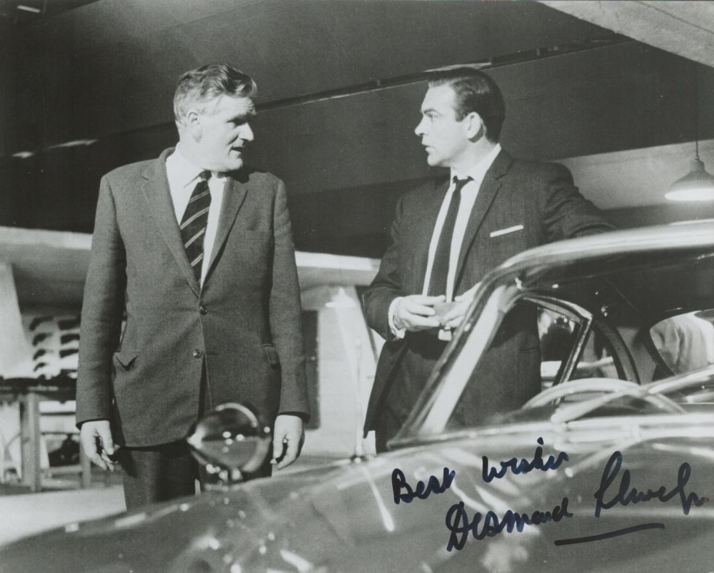 Lot 163: Desmond Llewelyn, a signed 10x8 photo. Actor who...