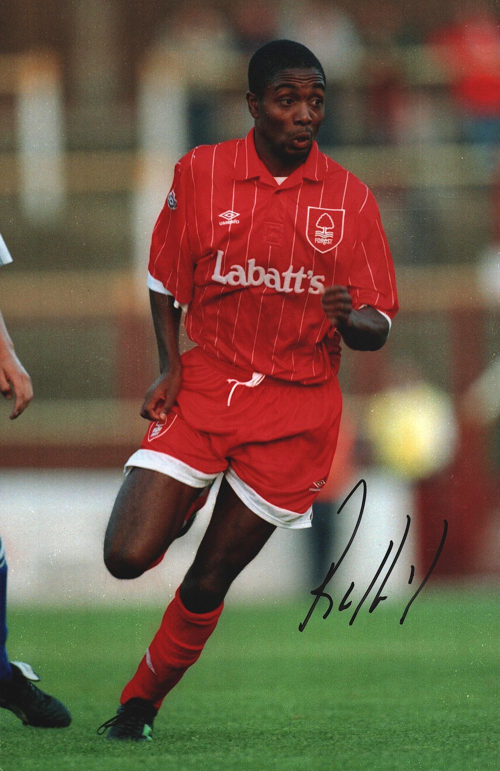Lot 412: Bryan Roy signed 12x8inch colour photo.