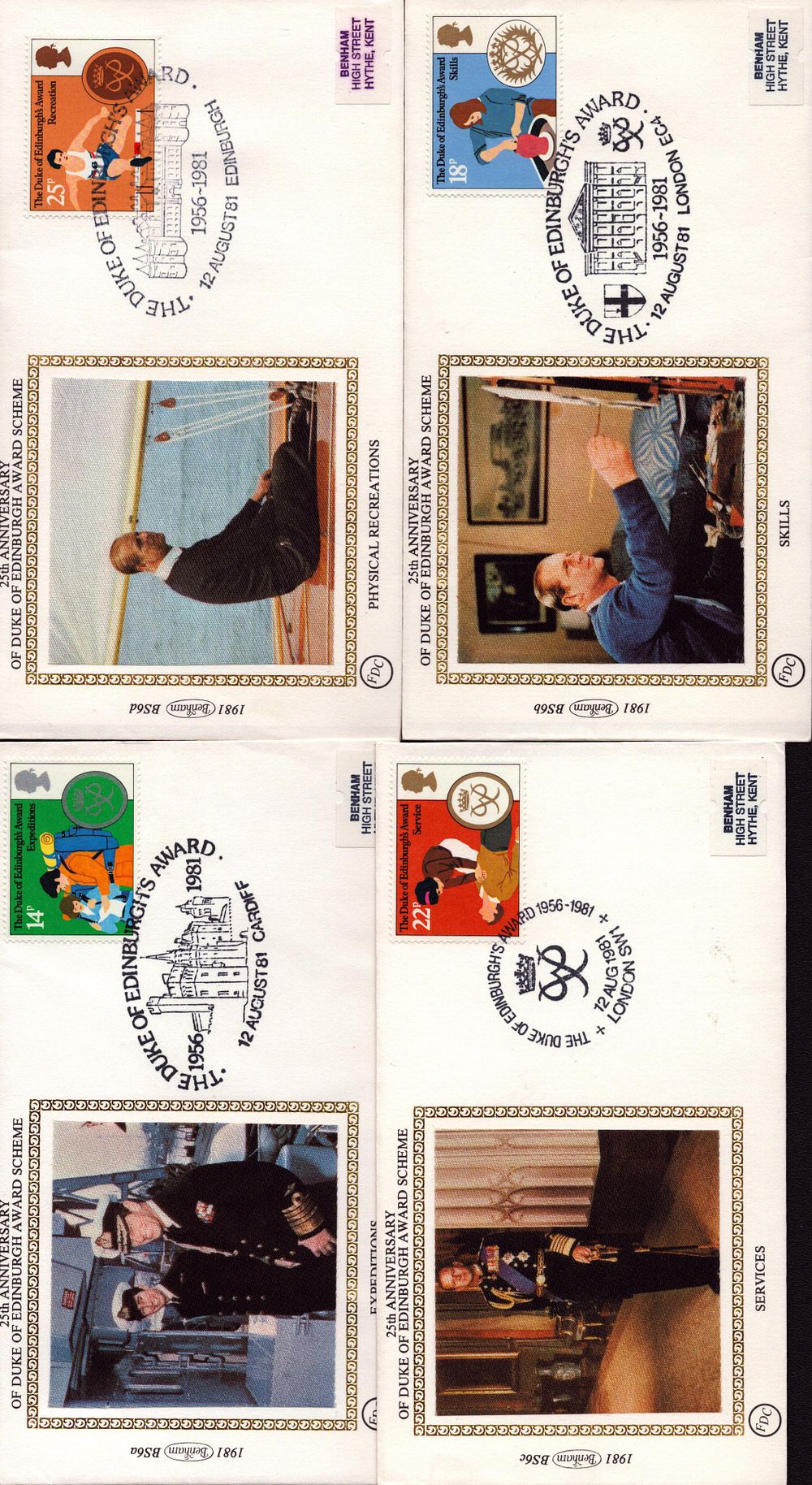 Lot 450: Collection for 25th anniversary of the Duke of...