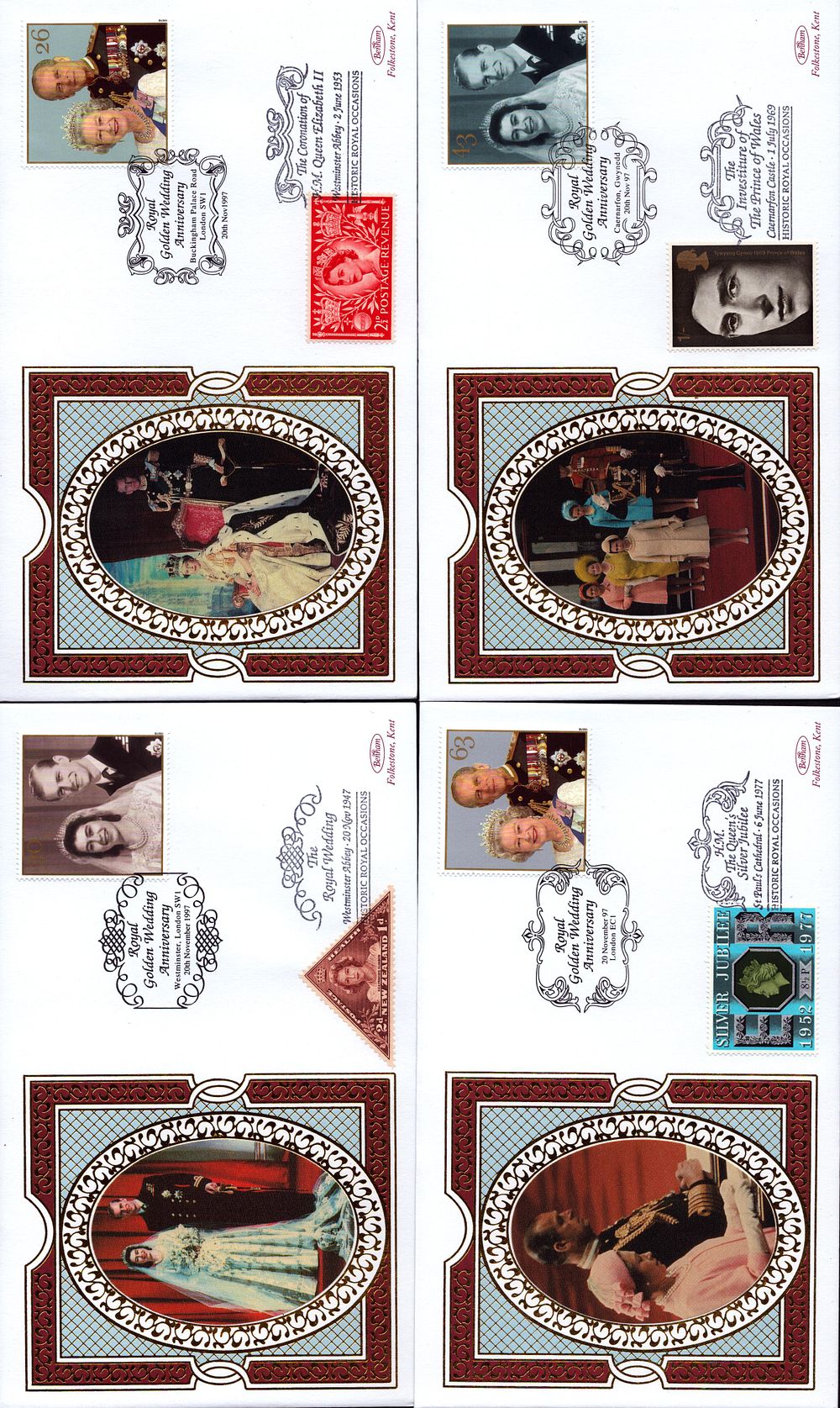 Lot 453: Collection for The Royal Golden Wedding Anniversary on...