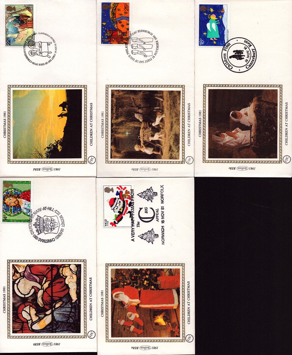 Lot 455: Collection for Children at Christmas 1981 on the...