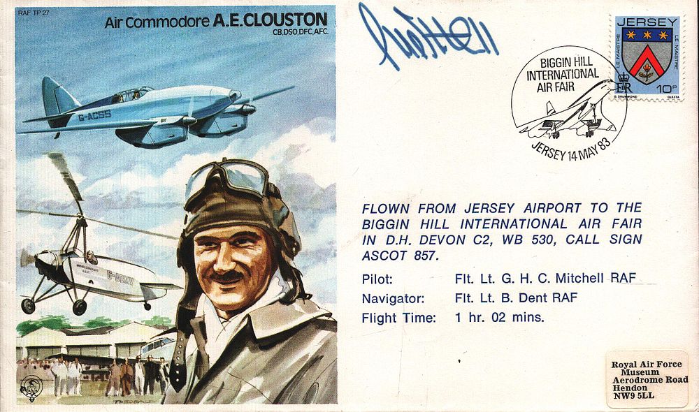 Lot 471: G. H. C. Mitchell, Pilot: Flt. Lt. RAF....
