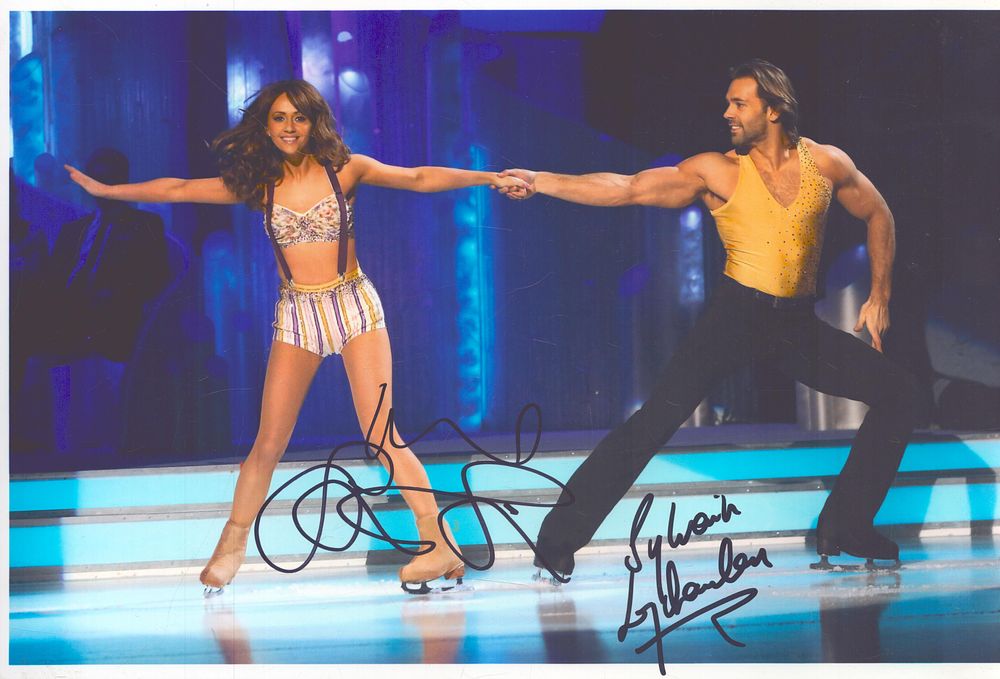 Lot 528: Samia Ghadie and Sylvain Longchambon signed 12x8inch coloured...