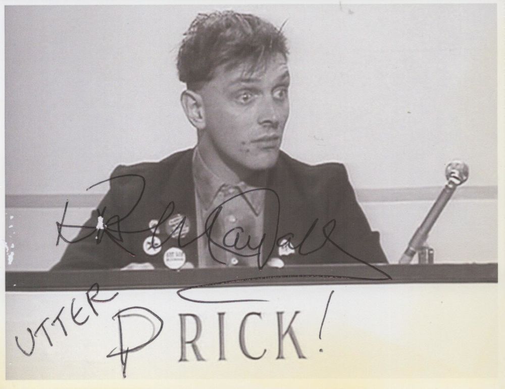 Lot 186: Rik Mayall (1958-2014), actor, comedian and writer. A...
