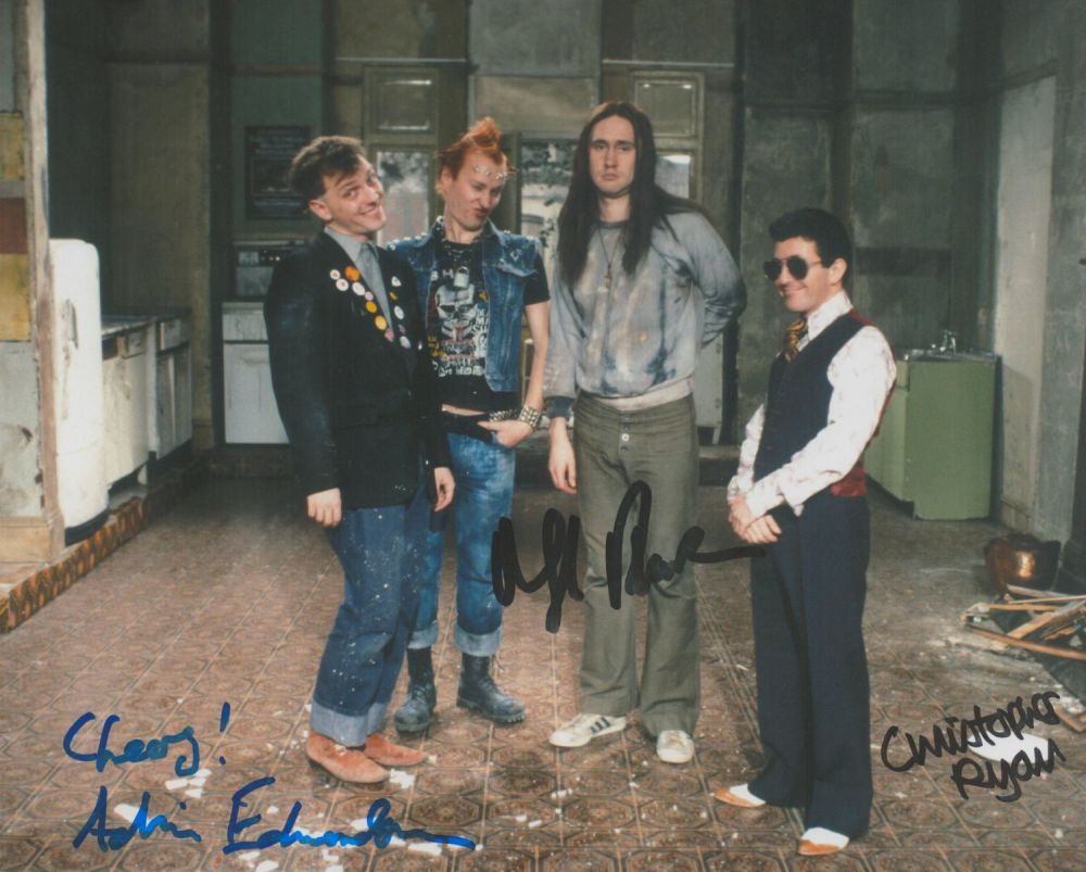 Lot 188: The Young Ones, a 10x8 colour photo signed...