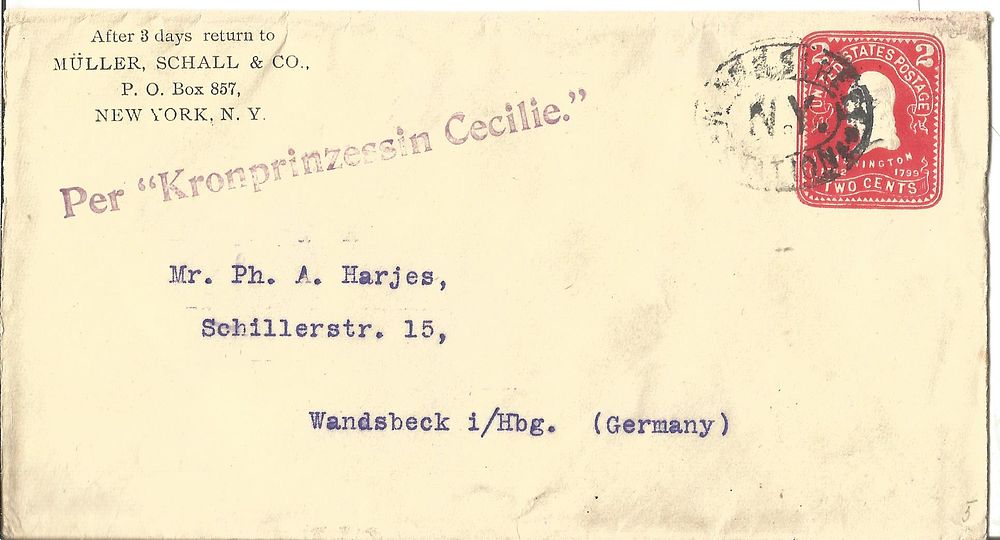 Lot 647: Kronprinzessin Cecilie cover.