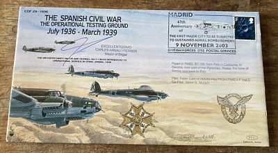 RAF 67th anniv The Spanish Civil War - The Operational Testing Ground Jul 1936 - Mar 1939 