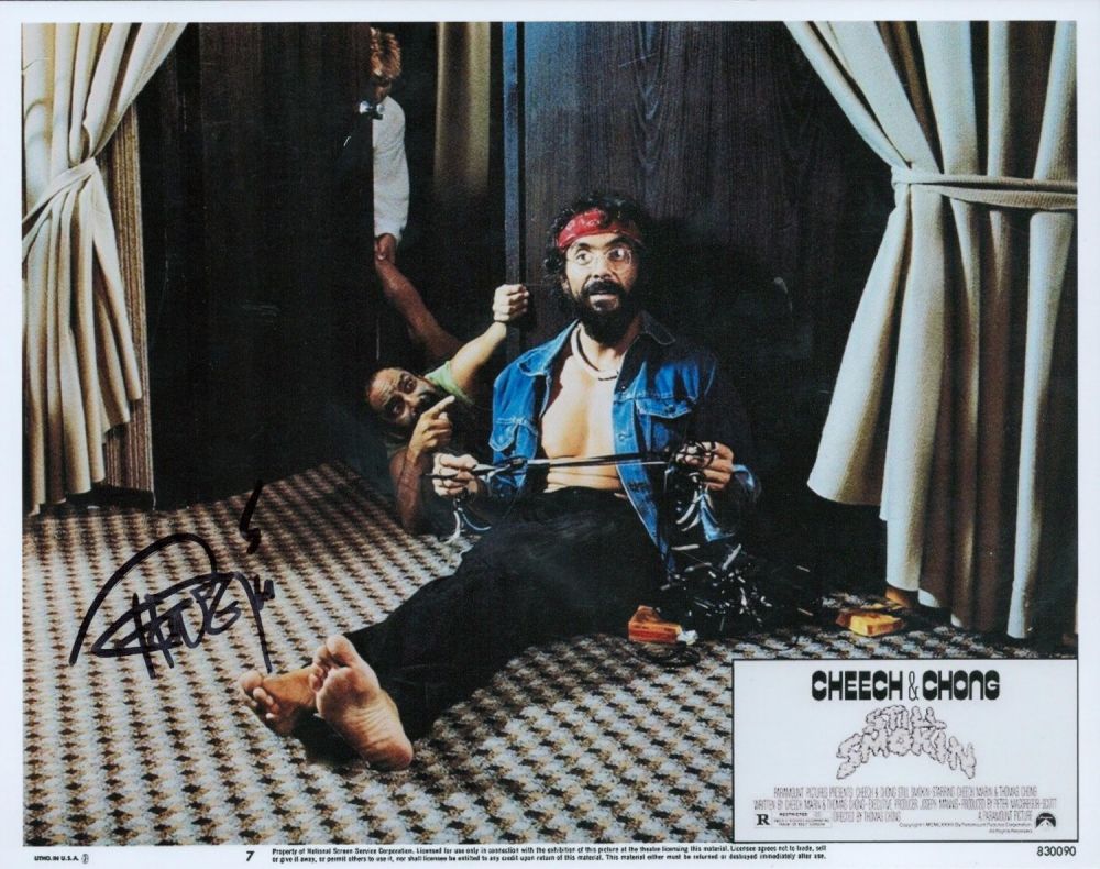 Lot 244: Tommy Chong signed 10x8 colour photo. Canadian-American actor,...
