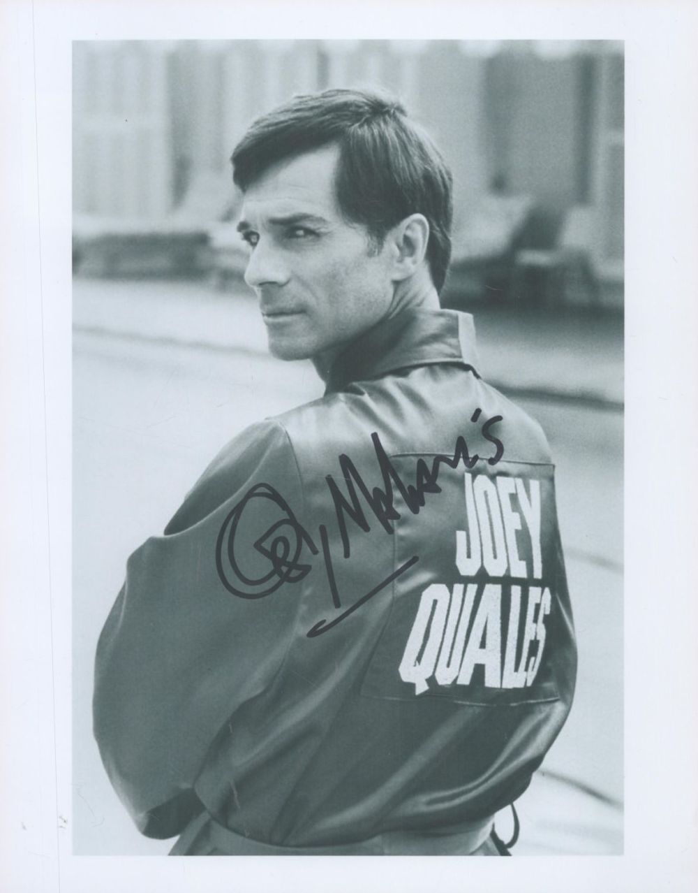 Lot 254: George Maharis signed 10x8 black and white photo....