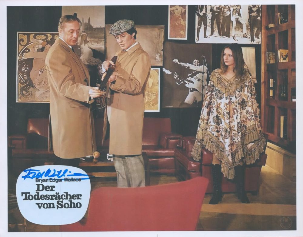 Lot 256: Fred Williams signed 10x8 colour photo. German actor....