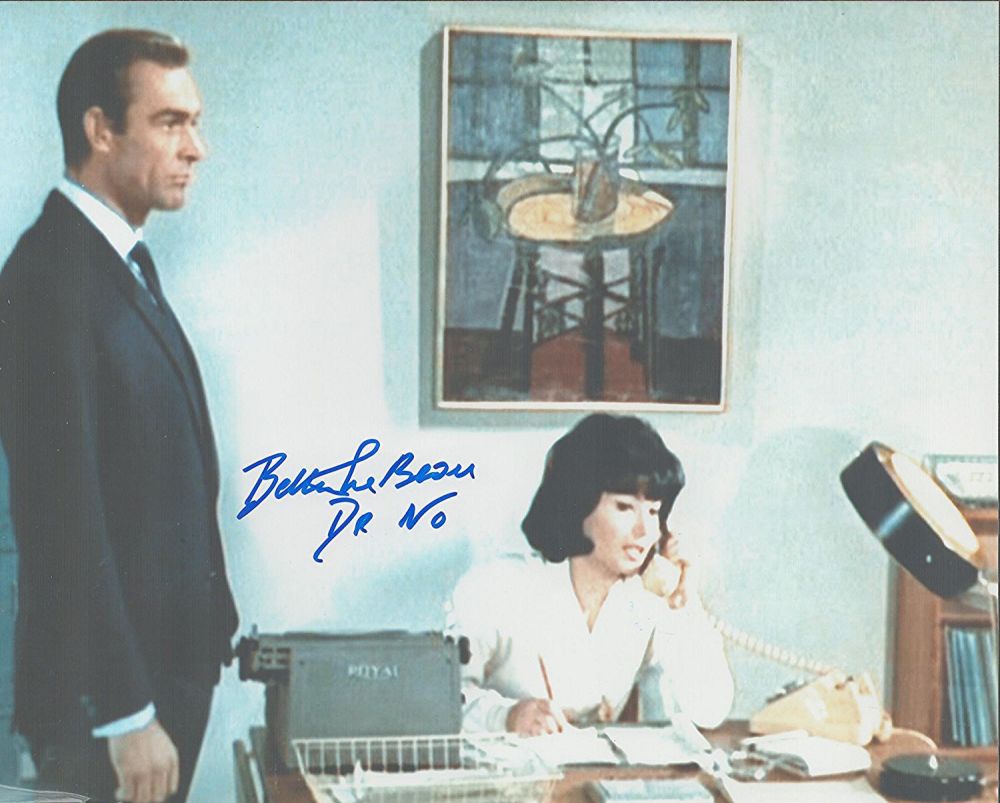 Lot 261: James Bond, Bettine Le Beau signed 10x8 colour...