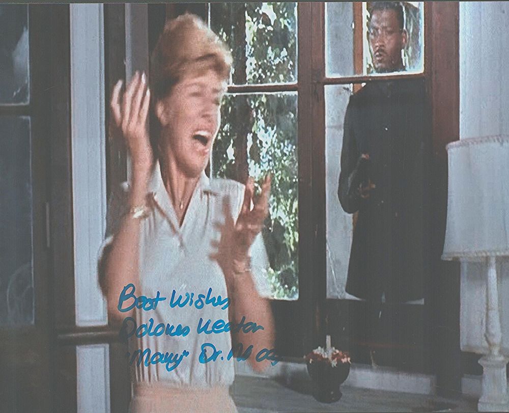 Lot 263: James Bond, Dolores Keator signed 10x8 colour photograph....