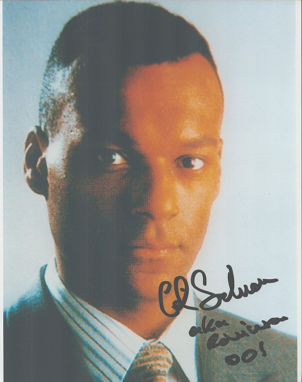 Lot 272: James Bond, Colin Salmon signed 10x8 colour photograph....
