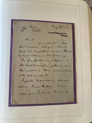 Boer War Victoria Cross Sir Redvers Henry Buller VC signed letter biography. General Sir 