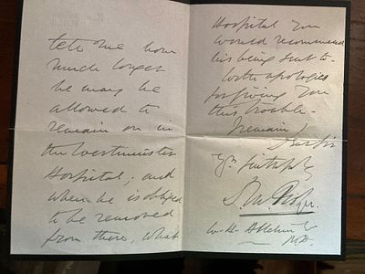 General Sir Dighton Macnaghten Probyn VC 4 page hand written letter Sandringham notepaper. 