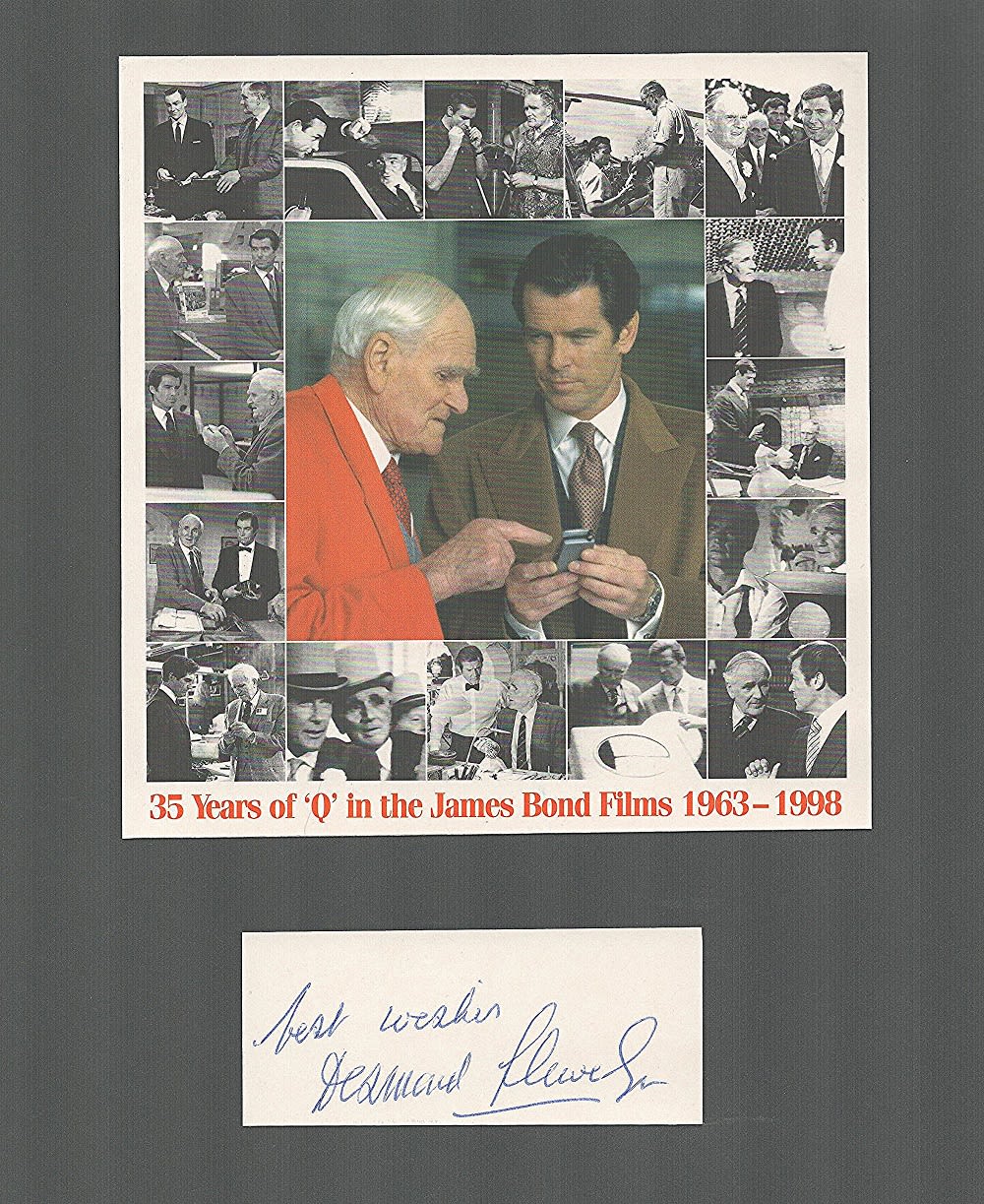 Lot 280: James Bond, Desmond Llewelyn 35 Years Of Q...