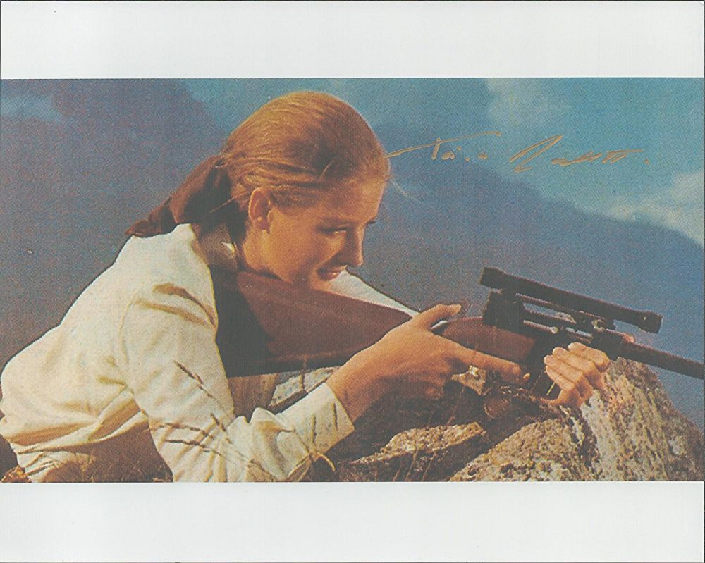 Lot 283: James Bond, Shirley Eaton signed 10x8 colour photograph....