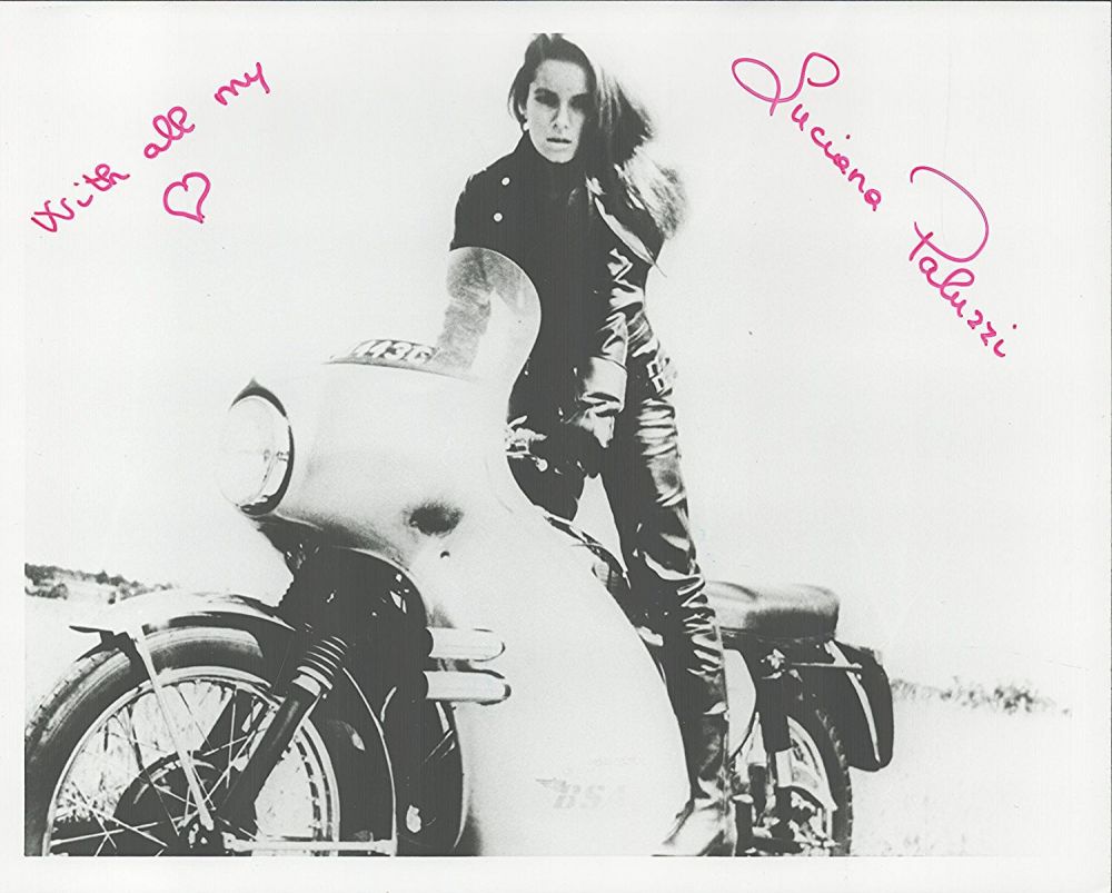 Lot 289: Bond Girl, Luciana Paluzzi signed 10x8 colour photograph....