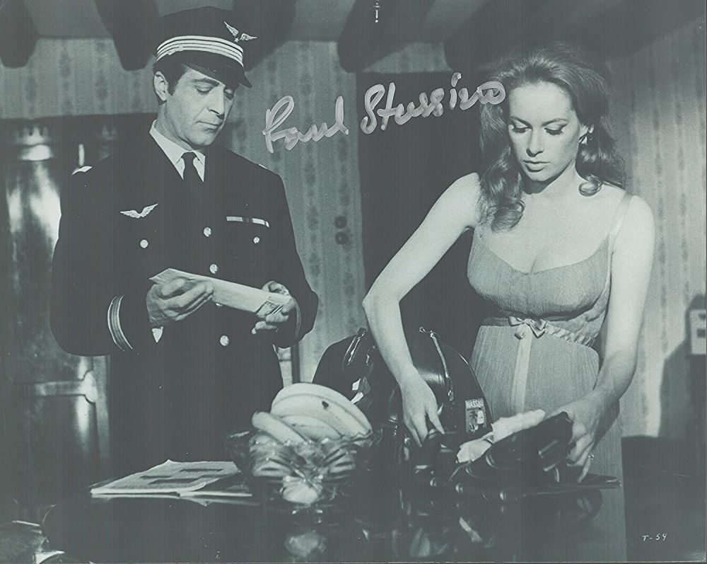 Lot 292: James Bond, Paul Stassino signed 10x8 black and...