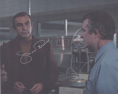 Shane Rimmer signed 10x8inch colour photo.