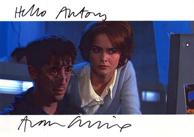 Alan Cumming signed Goldeneye 12x8inch colour photo. Dedicated.
