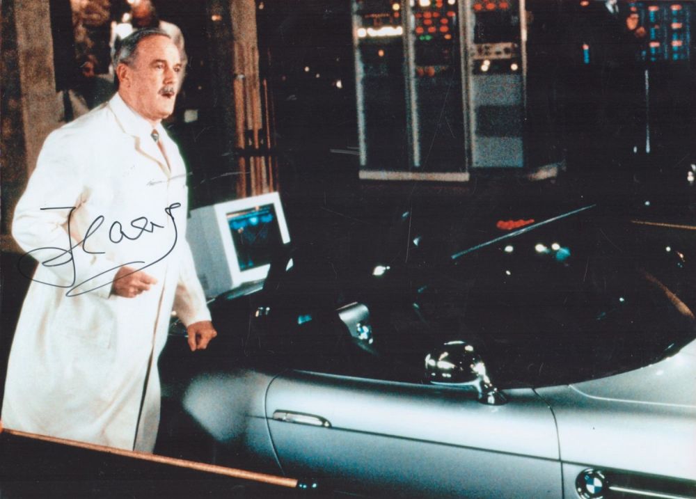 Lot 343: John Cleese signed James Bond 10x8 colour photo....