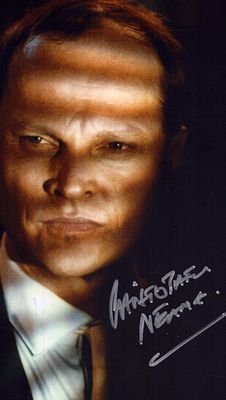 Christopher Neame signed 10x8inch colour photo.