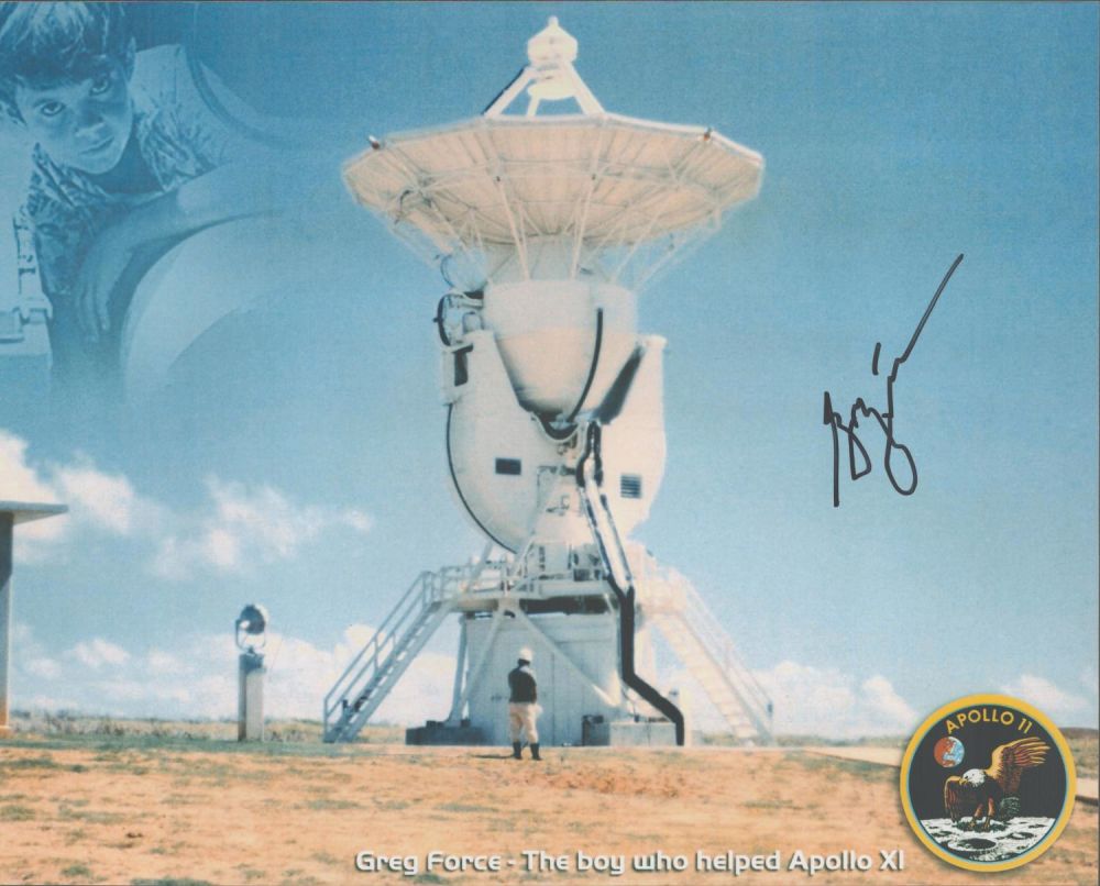 Lot 365: Space, Greg Force signed 10x8 colour promo photograph....