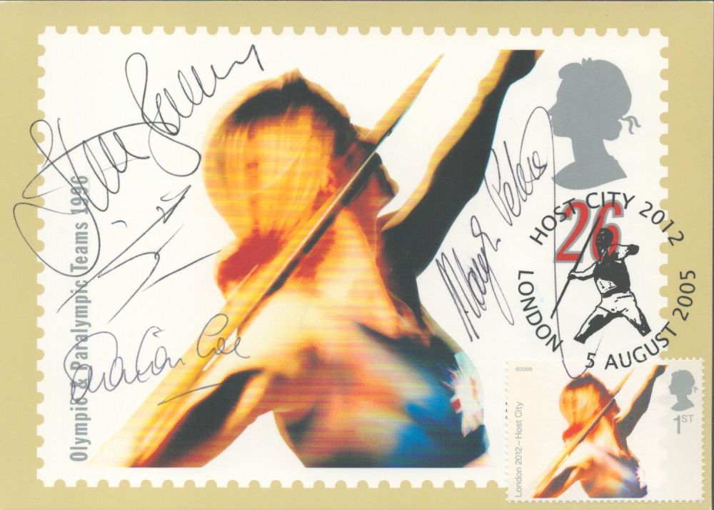 Lot 366: Athletics, Steve Backley, Mary Peters and Sebastian Coe...