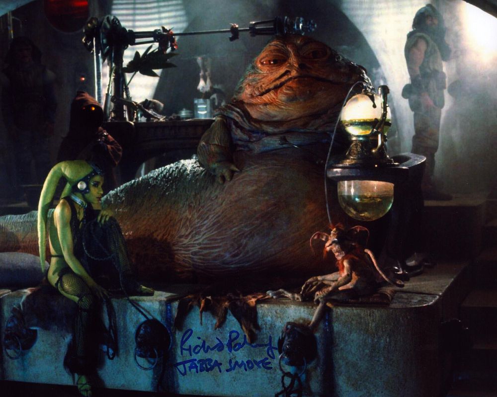 Star Wars Richard Padbury signed 10x8inch colour photo.
