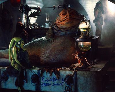 Star Wars Richard Padbury signed 10x8inch colour photo.
