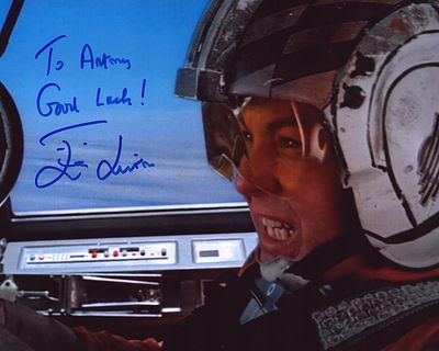 Star Wars Ian Liston signed 10x8inch colour photo. Dedicated.