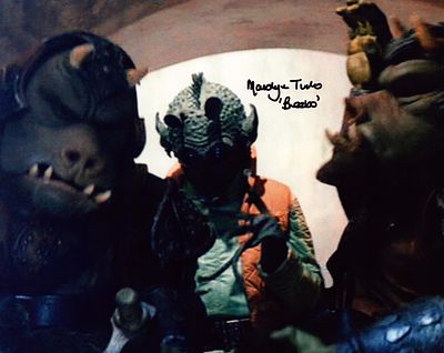 Star Wars Marolyn Turk signed Beedo , Return of the Jedi 10x8inch colour photo.