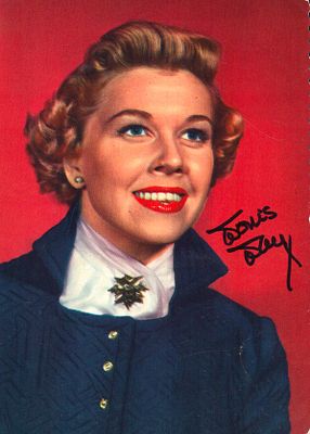 DORIS DAY (1922-2019) Actress signed vintage Photo .