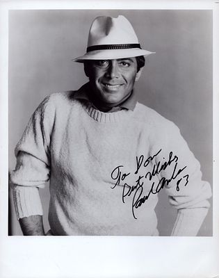 Paul Anka signed 10x8inch black and white photo. Dedicated.