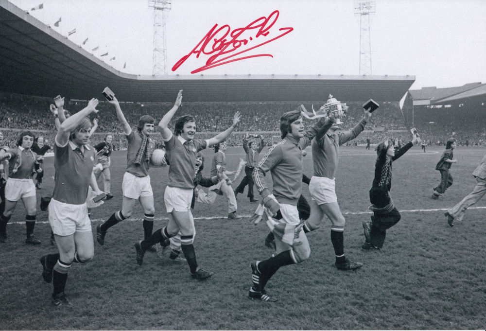 Lot 410: Autographed ALEX FORSYTH 12 x 8 photo -...