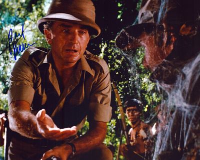 Paul Freeman signed 10x8inch Indiana Jones colour photo.