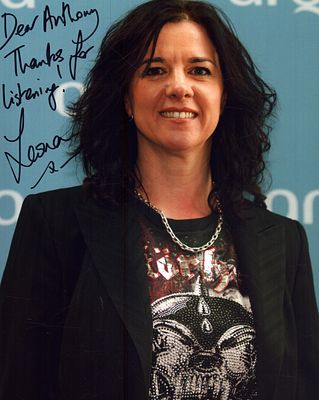 Leona Graham signed 10x8inch colour photo. Dedicated.