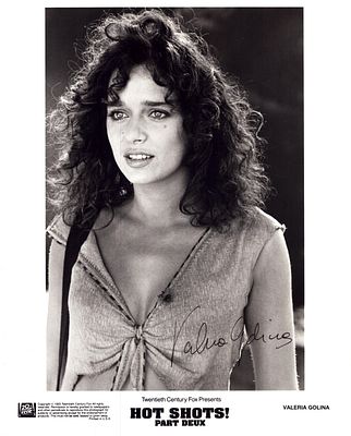 Valerie Golina signed 10x8inch black and white photo.