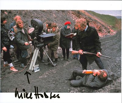 Mike Hodges signed 10x8inch colour photo.