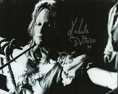 Micheke Dortrice signed 10x8inch black and white photo.