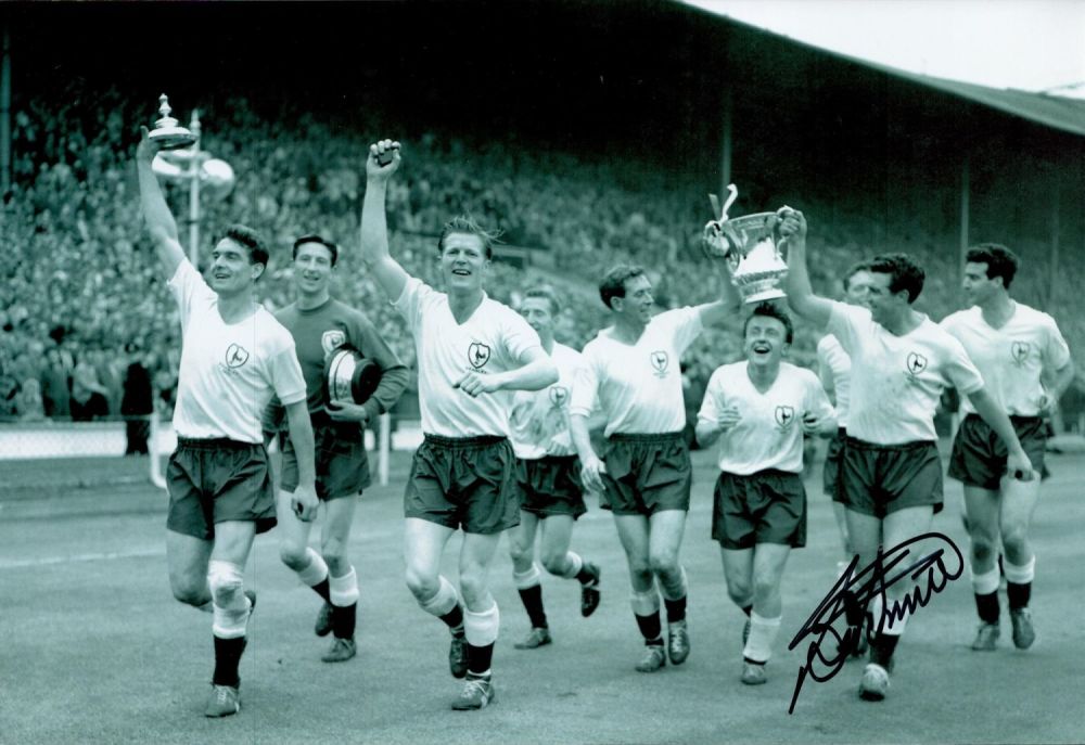 Lot 446: Bobby Smith signed Tottenham Hotspur 1961 FA Cup...