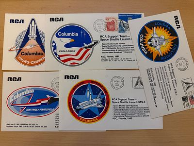 NASA collection of five NASA Space Shutle covers all with Kennedy Space Centre postmarks.