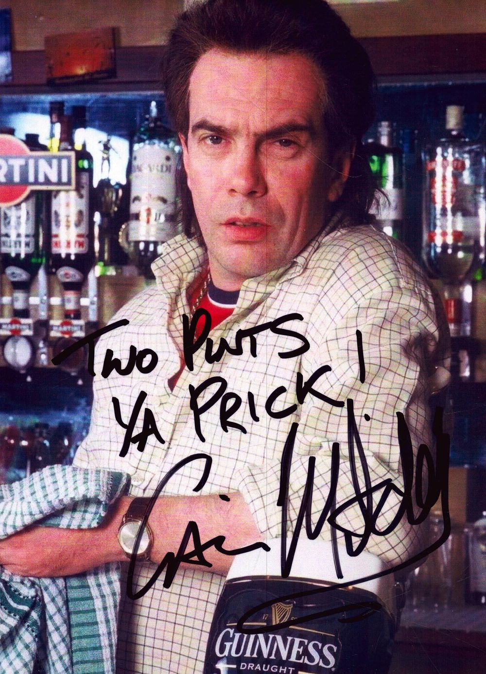 Lot 152: Gavin Mitchell signed 7x5inch colour photo.
