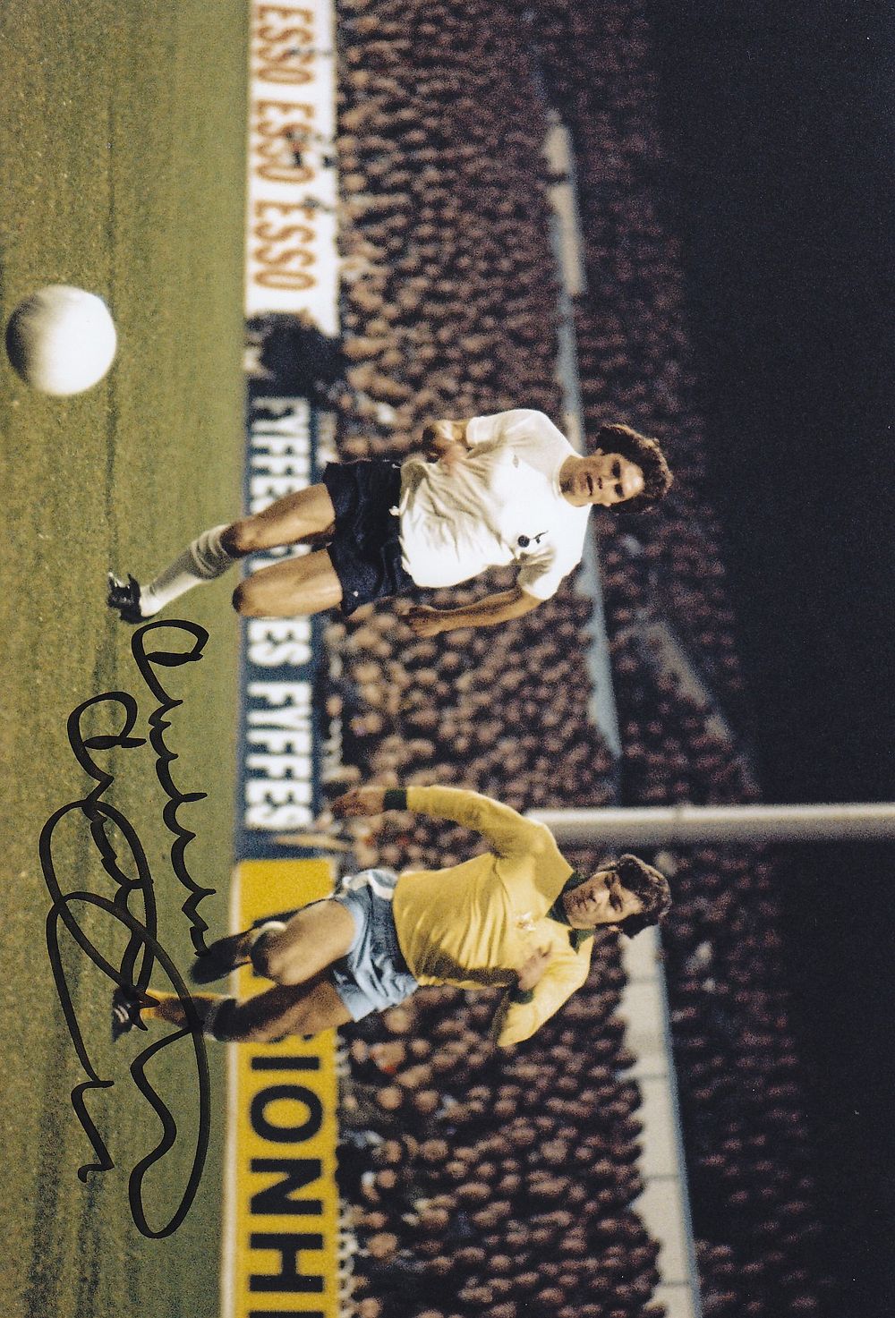 Lot 189: Autographed MALCOLM MacDonald 12 x 8 Photograph: Newcastle...