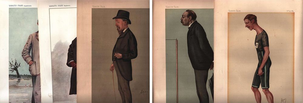 Lot 193: Vanity Fair caricature collection. Contains at least 4...