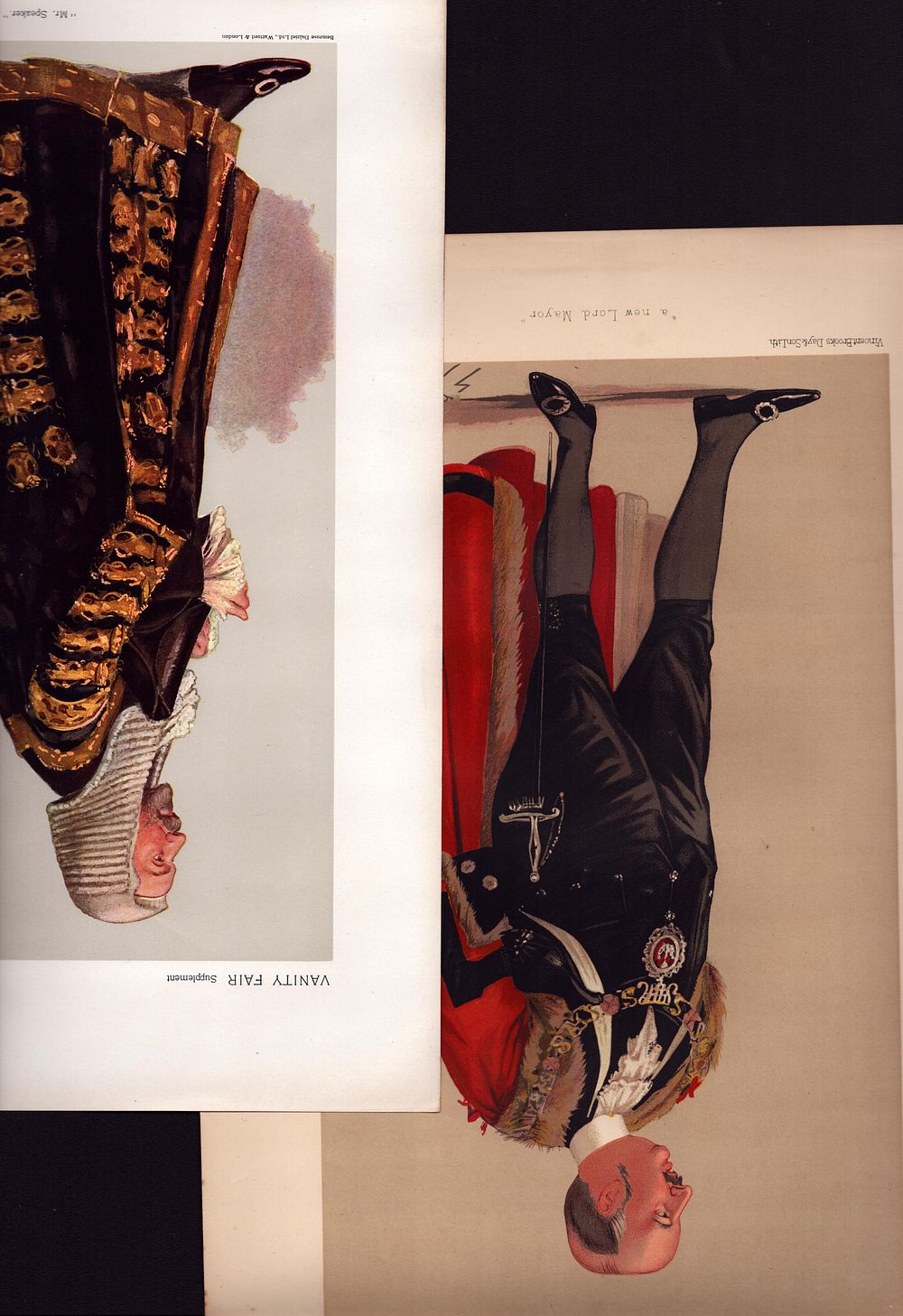 Lot 196: Vanity Fair caricature collection. Contains at least 4...